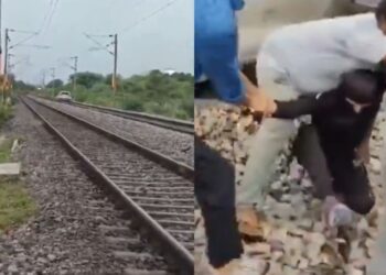 तेलंगाना वायरल वीडियो: चौंकाने वाला! वुमन लैंड्स, रेलवे ट्रैक पर कार चलाता है, नेटिज़ेन कहता है 'तेजसवी ड्राइवर ...'