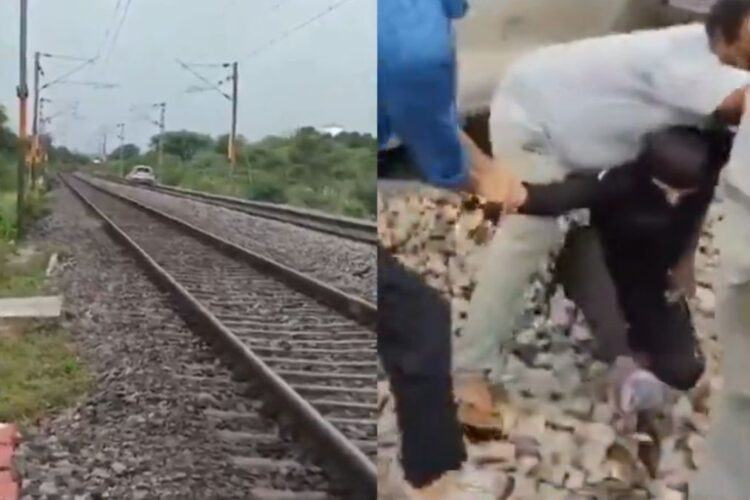तेलंगाना वायरल वीडियो: चौंकाने वाला! वुमन लैंड्स, रेलवे ट्रैक पर कार चलाता है, नेटिज़ेन कहता है 'तेजसवी ड्राइवर ...'