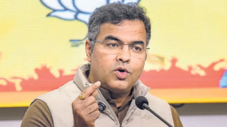 दिल्ली मंत्री पार्वेश वर्मा का दावा है