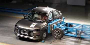न्यू मारुति DZIRE भारत का पहला 5-सितारा भारत NCAP-RATATED SEDAN बन गया