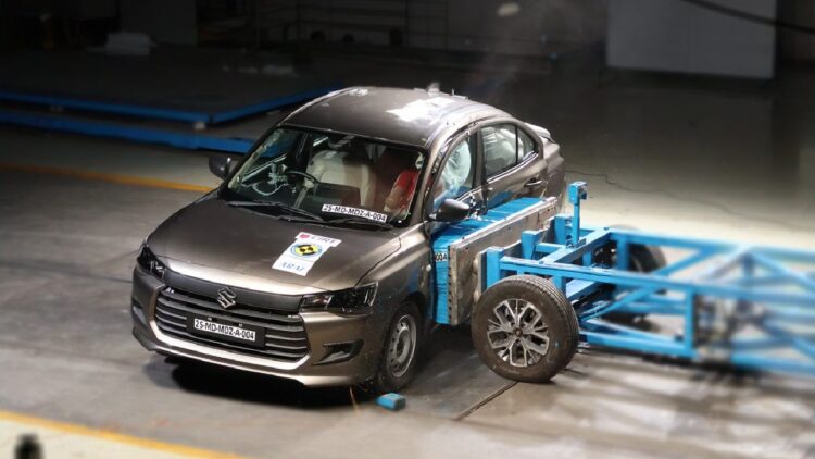 न्यू मारुति DZIRE भारत का पहला 5-सितारा भारत NCAP-RATATED SEDAN बन गया