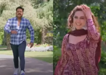 पवन सिंह के भोजपुरी गीत के टीज़र 'कारा ना ओडहानीया के अड' के साथ हर्षिता पंवार ने दर्शकों को मूड बनाया, घड़ी