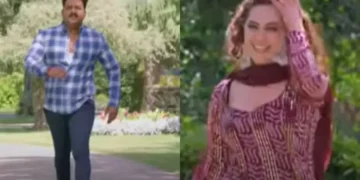 पवन सिंह के भोजपुरी गीत के टीज़र 'कारा ना ओडहानीया के अड' के साथ हर्षिता पंवार ने दर्शकों को मूड बनाया, घड़ी