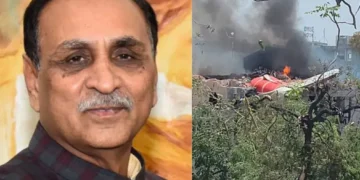 पूर्व-गुजरात सीएम विजय रूपानी की संभावना बोर्ड एयर इंडिया की उड़ान है जो अहमदाबाद में दुर्घटनाग्रस्त हो गई थी