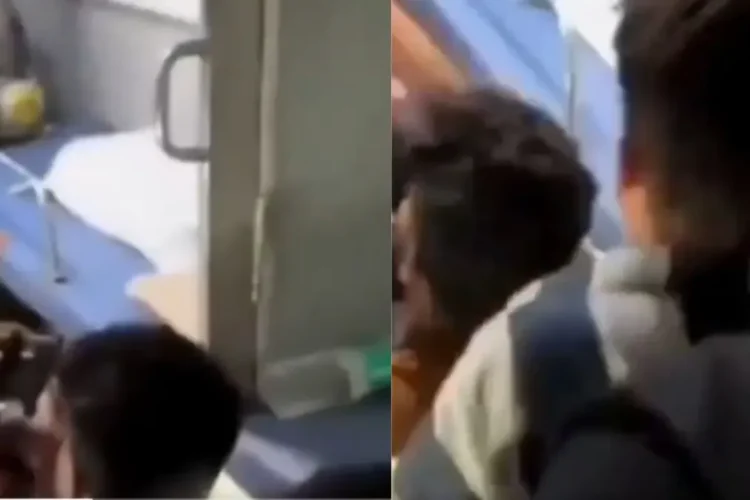 बगपत वायरल वीडियो मैन ने ट्रेन में भीड़ द्वारा बर्थ पर मौत के घाट उतार दिया; पुलिस संज्ञान लेती है