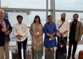 "बहुत संतुष्ट हो रहा है": संजय झा के नेतृत्व में ऑल-पार्टी प्रतिनिधिमंडल ने बहु-राष्ट्र दौरे का समापन किया, भारत के लिए प्रस्थान