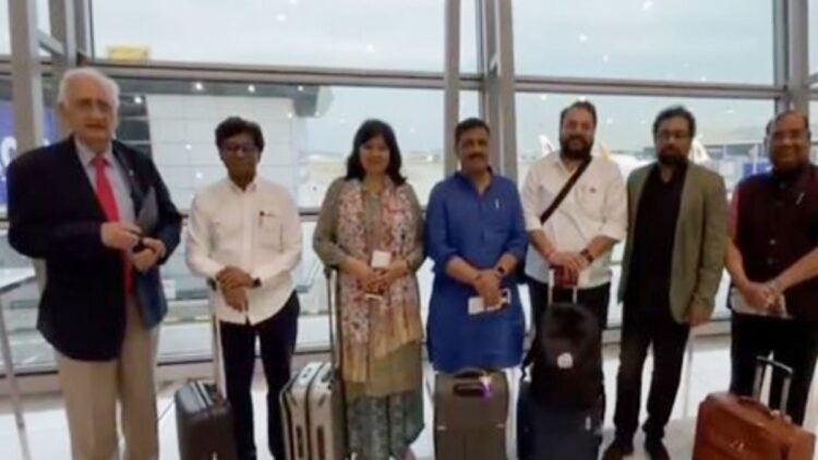 "बहुत संतुष्ट हो रहा है": संजय झा के नेतृत्व में ऑल-पार्टी प्रतिनिधिमंडल ने बहु-राष्ट्र दौरे का समापन किया, भारत के लिए प्रस्थान