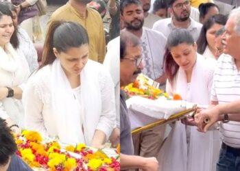 बिग बॉस 18 फेम मन्नारा चोपड़ा पिता के अंतिम संस्कार में भावुक हो जाता है; बहन मिताली हांडा आँसू में, प्रशंसक कहते हैं 'नाहि देखा जा राह'