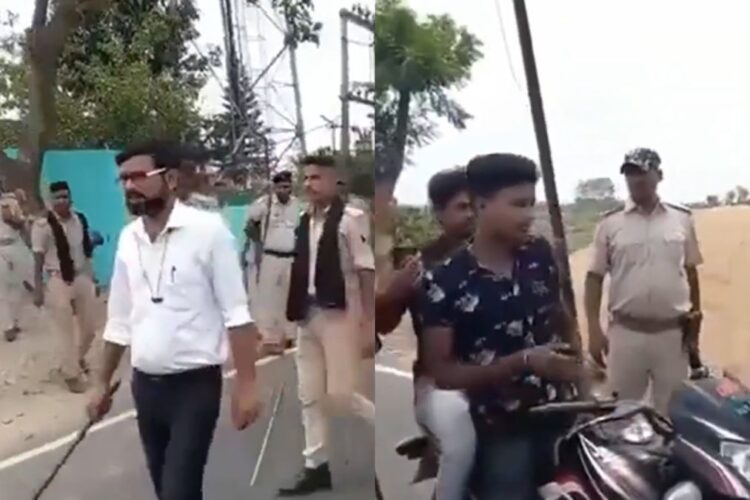 बिहार वायरल वीडियो: जो इस तरह बाइक सवारों का इलाज करता है, पुलिस ने पुरुषों को छड़ी के साथ हेलमेट नहीं पहने, घड़ी