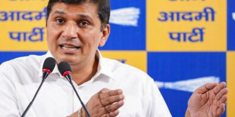"बीजेपी की दिल्ली सरकार समाज के हर हिस्से को दुख की 'प्रसाद' सौंप रही है": एएपी का सौरभ भारद्वाज