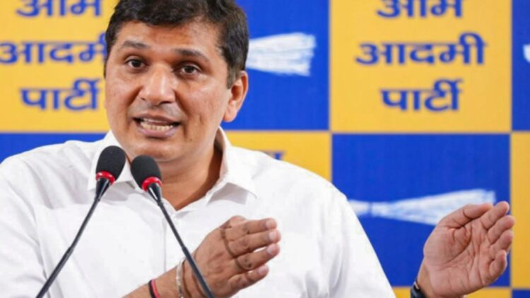 "बीजेपी की दिल्ली सरकार समाज के हर हिस्से को दुख की 'प्रसाद' सौंप रही है": एएपी का सौरभ भारद्वाज