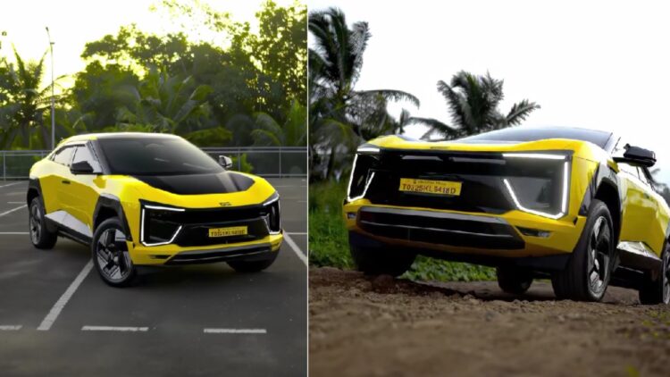 भारत का पहला पीला महिंद्रा Be6 Bumblebee vibes देता है