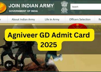 भारतीय सेना Agniveer Gd Admit Card 2025 joinindianarmy.nic.in पर; परीक्षा 30 जून से शुरू होती है, यहां हॉल टिकट डाउनलोड करें