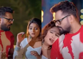 भोजपुरी गीत: खसारी लाल यादव के शिवानी सिंह के साथ 'कल्कतावा के लकी' में उत्साह बढ़ाने के लिए रोमांस