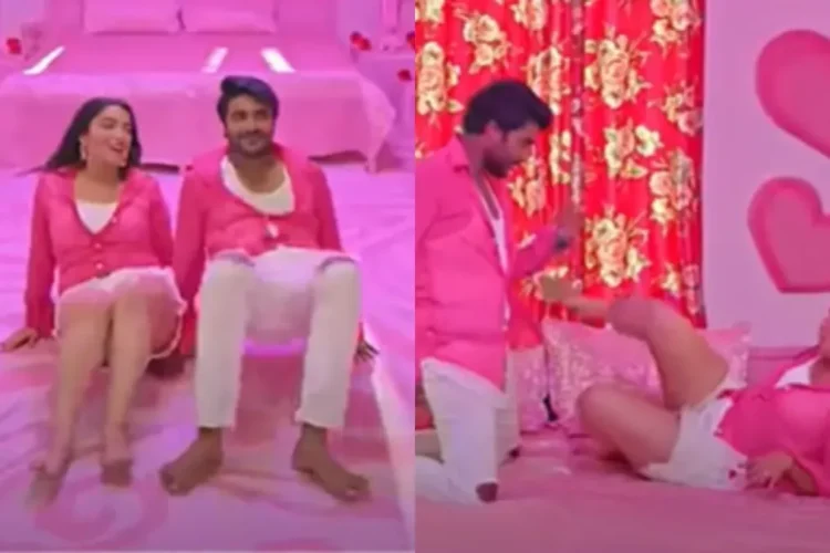 भोजपुरी गीत: 'जारा तवे देहिया' में अम्रपाली दुबे के साथ प्रदीप पांडे का भाप से भरा रोमांस लाखों में दृश्य उत्पन्न करता है, घड़ी