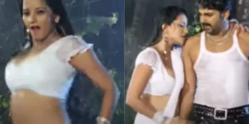 भोजपुरी गीत: सारी क्लैड मोनालिसा का रेन डांस पवन सिंह को प्रभावित करने में विफल रहता है! 'जग है पा जता' में सिज़लिंग केमिस्ट्री इंटरनेट हिलाता है