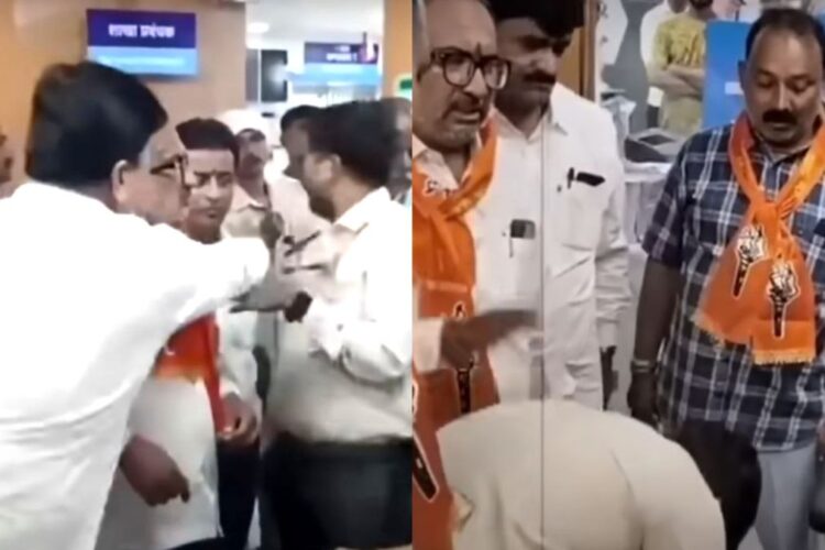 महाराष्ट्र वायरल वीडियो: शर्मनाक! एसबीआई बैंक के कर्मचारी ने भाषा के मुद्दे पर राजनीतिक श्रमिकों द्वारा हमला किया, अवाक