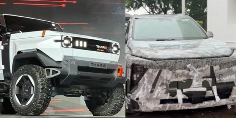 महिंद्रा 15 अगस्त को 4 कारों का अनावरण कर सकते थे - थार ई से xev 7e