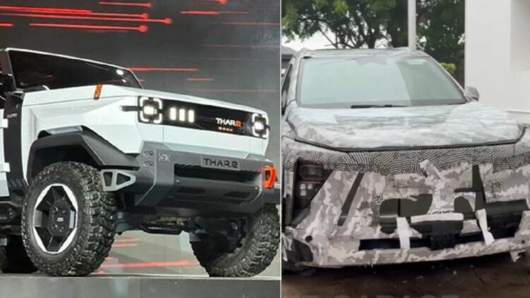 महिंद्रा 15 अगस्त को 4 कारों का अनावरण कर सकते थे - थार ई से xev 7e