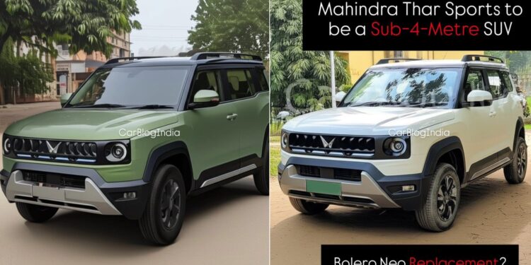 महिंद्रा थार स्पोर्ट्स एक अंतरराष्ट्रीय मॉडल बनने के लिए, जल्द ही डेब्यू