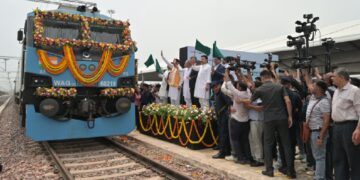 मारुति सुजुकी ने भारत के सबसे बड़े ऑटोमोबाइल इन-प्लांट रेलवे साइडिंग का संचालन शुरू किया
