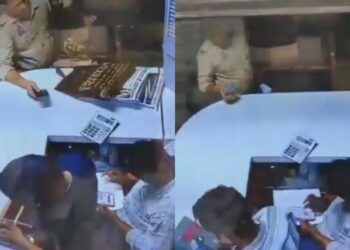 मेरठ वायरल वीडियो: इंस्पेक्टर ने कपड़े चुराए, सीसीटीवी एक्सपोज़र के बाद व्यवसायी को धमकी दी, नेटिज़ेंस रिएक्ट