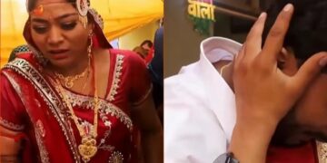 राजा रघुवंशी हत्या: नाटक रानी! सोनम अपने विदई पर असंगत रूप से रोया। क्या यह राज के लिए था?