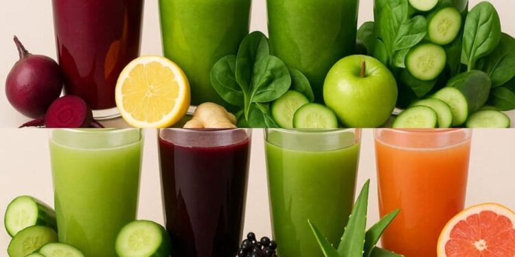 वजन कम करना आसान है: 8 रस जो वसा तेजी से जलाते हैं