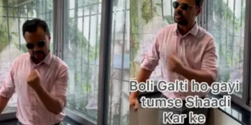 वायरल वीडियो: 'अज फेली बर बीवी ने नेची गालती मणि' एलित पति दुनिया से बाहर महसूस करता है! लेकिन गलती इंटरनेट पर दरार डालती है