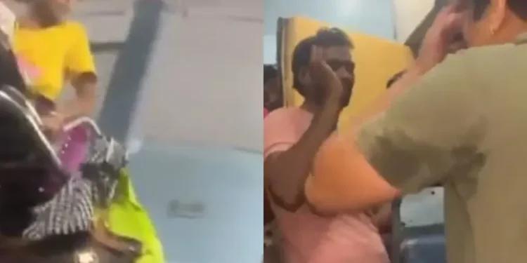 वायरल वीडियो: आदमी ट्रेन में नाबालिग लड़की के साथ दुर्व्यवहार करता है, लेडी उसे काले और नीले रंग में फेंकती है, नेटिज़ेन ने उसे किरण बेदी कहा