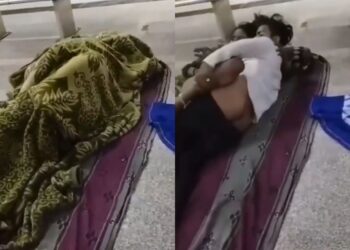 वायरल वीडियो: कंबल के तहत युगल रेलवे स्टेशन पर अंतरंग हो जाते हैं, शॉक में नेटिज़ेंस