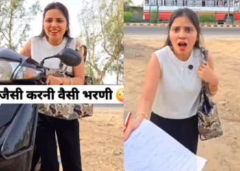 वायरल वीडियो: टाट के लिए टाइट! बैंक मैनेजर के अहंकार के साथ फेड, स्कूटी मैकेनिक उसे अपनी दवा का स्वाद देता है, चेक