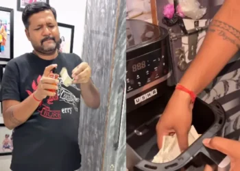 वायरल वीडियो: पति अपनी पत्नी से पैसे निकालने के लिए वैज्ञानिक विधि तैयार करता है, नेटिज़ेन कहते हैं 'मुख्य अज हाय कार्टा हो ...