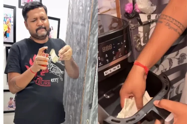 वायरल वीडियो: पति अपनी पत्नी से पैसे निकालने के लिए वैज्ञानिक विधि तैयार करता है, नेटिज़ेन कहते हैं 'मुख्य अज हाय कार्टा हो ...