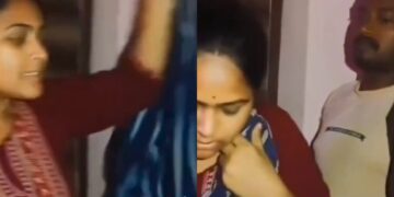 वायरल वीडियो: पति चोर को पकड़ने का अनूठा तरीका विकसित करता है, उसकी पत्नी, घड़ी के रूप में निकलता है