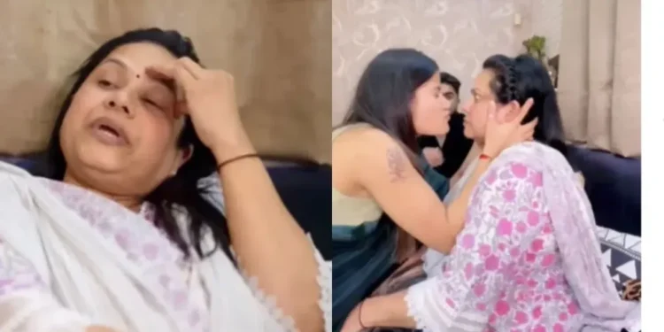 वायरल वीडियो: पति ने पत्नी को माँ को एक कप चाय देने के लिए कहा, वह सास को उसके गाल पर चूमती है, जब कॉफी के बारे में पूछा जाता है, तो बहू आगे बढ़ता है ...।