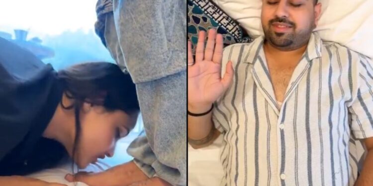 वायरल वीडियो: पत्नी से सम्मान के लिए पति की अंतिम इच्छा आपदा में समाप्त होती है, उसके चेहरे पर एक तंग हो जाती है, क्यों देखें?