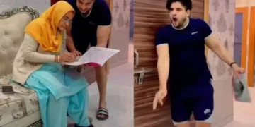 वायरल वीडियो: बेटा अशिक्षित मां को संपत्ति के कागजात पर हस्ताक्षर करता है, चतुर माँ उसे इस तरह से बाहर निकालती है