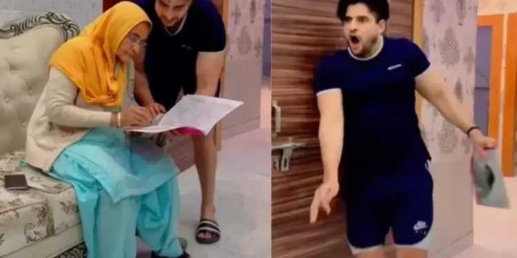 वायरल वीडियो: बेटा अशिक्षित मां को संपत्ति के कागजात पर हस्ताक्षर करता है, चतुर माँ उसे इस तरह से बाहर निकालती है