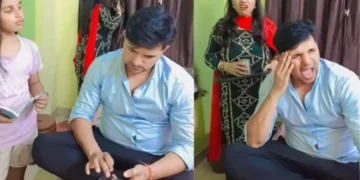 वायरल वीडियो: बेटी पूर्ण और खत्म के बीच पिता के अंतर से पूछती है; पति के जवाब के लिए पत्नी की प्रतिक्रिया वायरल हो जाती है