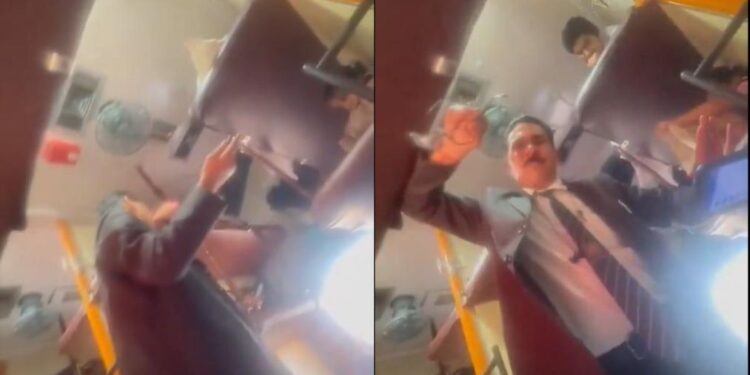 वायरल वीडियो: बेबस टीटीई! यात्री शिकायत के लिए टिकट कलेक्टर की प्रतिक्रिया सवाल उठाती है, 'एएपी रेल मन्त्री को ...'