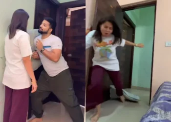 वायरल वीडियो: बैडला! हेनपेक्ड पति पत्नी, नेटिज़ेंस से विभाजन में बदला लेने के लिए स्वदेशी तकनीक का उपयोग करता है
