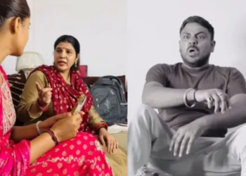 वायरल वीडियो: भावी दूल्हे से बात करने के लिए माँ की टिप, उनकी प्रतिक्रिया इंटरनेट को तोड़ देती है
