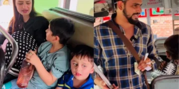वायरल वीडियो: महिला बच्चों के टिकट लेने से बचने की पूरी कोशिश करती है, गलत उम्र के अंतराल का उल्लेख करती है, कंडक्टर की प्रतिक्रिया वायरल