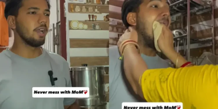 वायरल वीडियो: मा से पन्हा नाहि! लड़का मां से रोटी के लिए तत्काल पूछता है, यह वही है जो वह करता है, देखो
