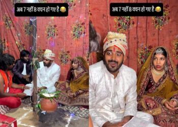 वायरल वीडियो: राजा रघुवंशी हत्या के बाद, पंडित जी की शादी की कसम से ट्विस्ट इंटरनेट को तोड़ता है, '8 वीं वचन - नहीं ...'