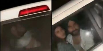 वायरल वीडियो: शर्मनाक! दंपति ने राजमार्ग पर एक कार में अंतरंग होकर देखा, नेटिज़ेन कहते हैं 'एक और हाइवे किंग'