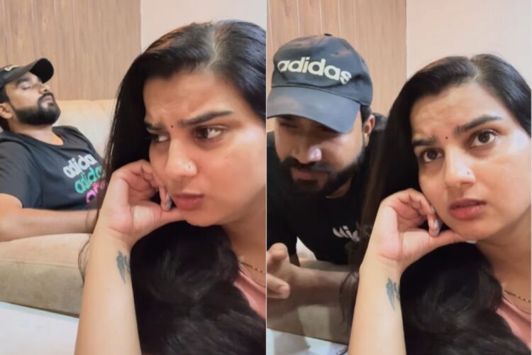 वायरल वीडियो: शानदार विचार! पति पत्नी से पैसे निकालने का नया तरीका खोजता है, चेक