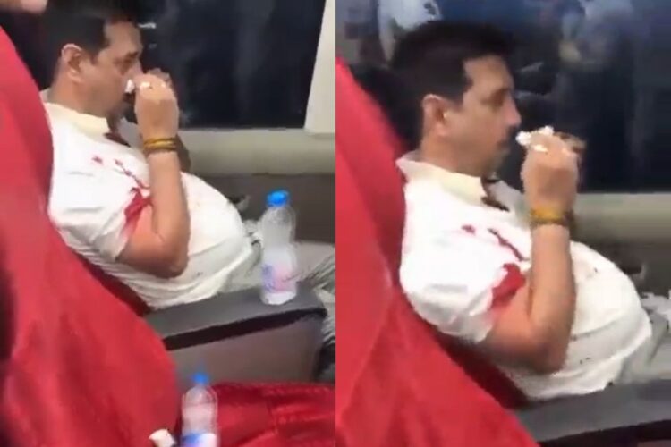 वायरल वीडियो: सत्ता का दुरुपयोग? यात्री ने वंदे भारत ट्रेन पर बेरहमी से पीटा, बाबिना विधायक ने ऑर्केस्ट्रेटिंग अटैक का आरोप लगाया
