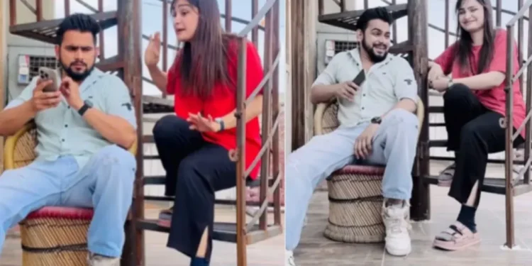 वायरल वीडियो: स्मार्ट पति ने चालाकी के साथ पत्नी की मांग पर बातचीत की, घड़ी